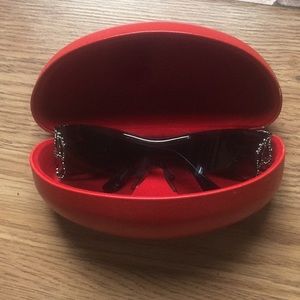 Valentino Swarovski Crystal Sunglasses